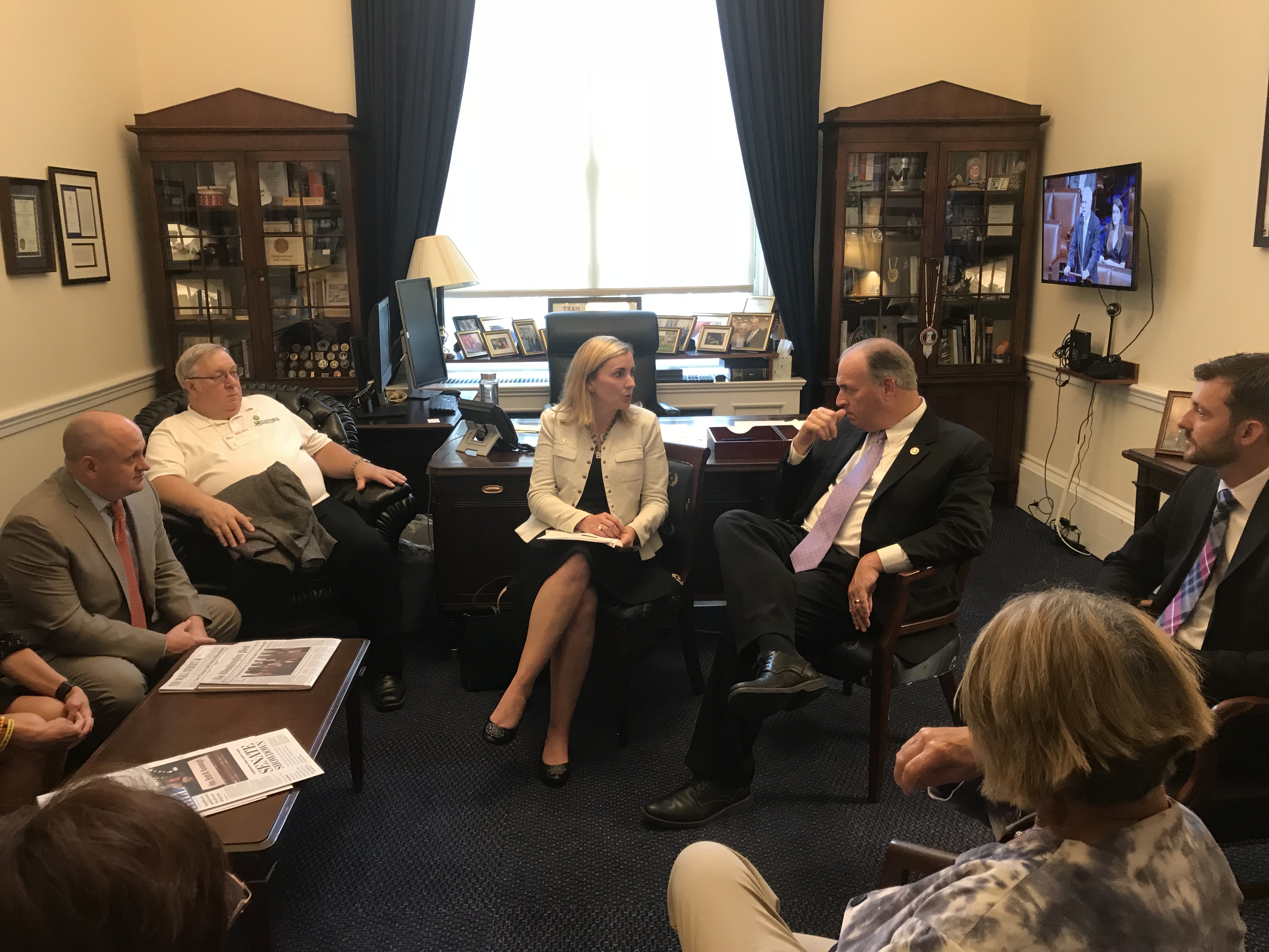CU representatives with Dan Kildee
